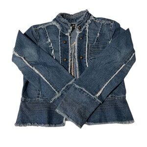 Rewind • Medium • Distressed Denim Jacket